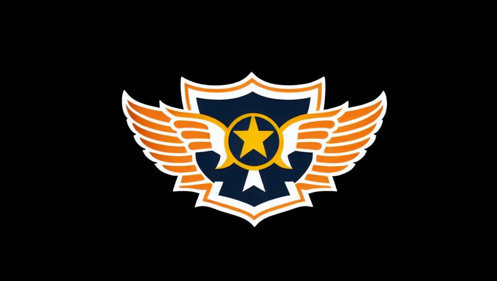Elite children football club icon